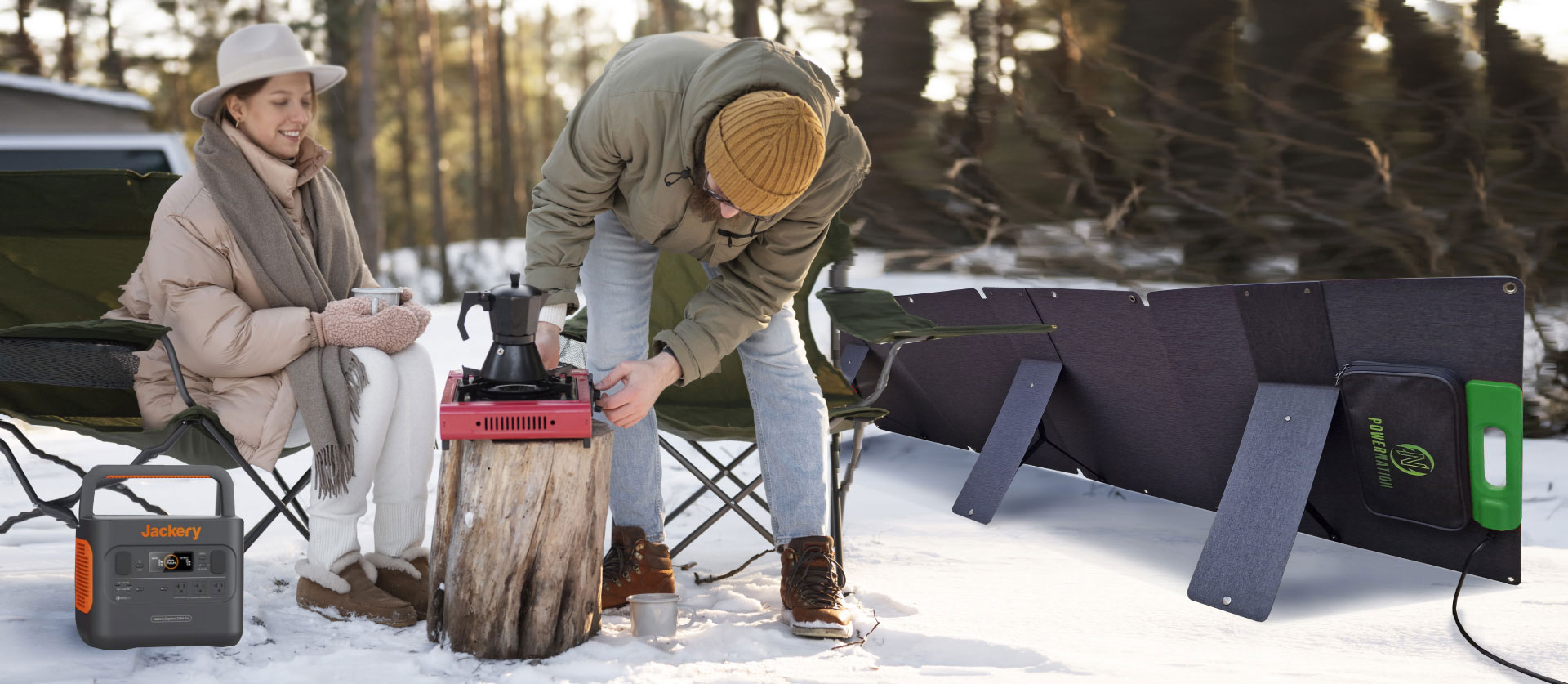 Portable Solar panel 220w PowerNation